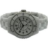 シャネル CHANEL J12 ホワイトラッカー 33MM H5698 ホワイト セラミック クオーツ レディース 腕時計