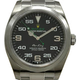 ロレックス ROLEX エアキング 116900 ブラック ステンレススチール 自動巻き メンズ 腕時計