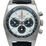 ゼニス ZENITH エルプリ メロリバイバル 50周年記念限定モデル 03.A384.400/21.M384 ホワイト ステンレススチール メンズ 腕時計