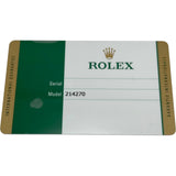 ロレックス ROLEX エクスプローラー 214270 ブラック ステンレススチール 自動巻き メンズ 腕時計