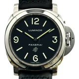 パネライ PANERAI ルミノール ベース ロゴ PAM00000 ブラック ステンレススチール 手巻き メンズ 腕時計