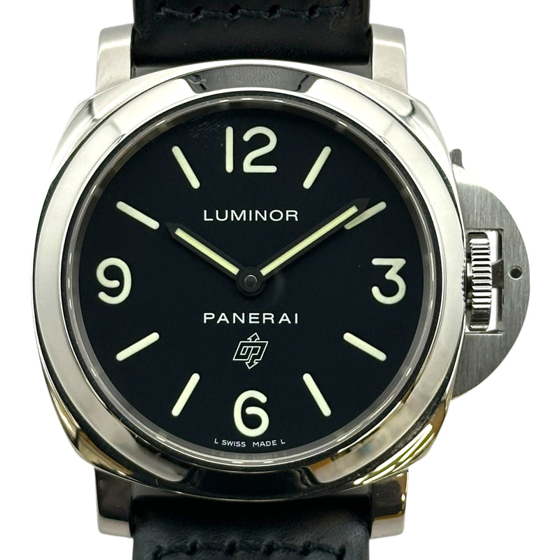 パネライ PANERAI PAM00000 ルミノール ベース ロゴ 手巻き メンズ 保証書付き_909578 パネライ PANERAI ルミノール ベース ロゴ PAM00000 ブラック