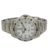 ロレックス ROLEX エクスプローラー2 216570 ホワイト ステンレススチール メンズ 腕時計