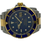 ロレックス ROLEX サブマリーナ 16613 ブルー ゴールド/ステンレススチール 自動巻き メンズ 腕時計