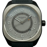 エルメス HERMES H08 エクストララージ SP1.748c グレー チタン 自動巻き メンズ 腕時計