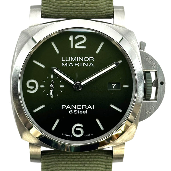 パネライ PANERAI ルミノール マリーナ eスチール PAM01356 エメラルド