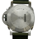 パネライ PANERAI ルミノール マリーナ eスチール PAM01356 エメラルドグリーン ステンレススチール 自動巻き メンズ 腕時計