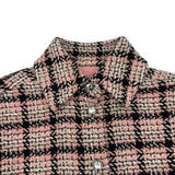 シャネル CHANEL ツイードシャツジャケット P71174 ピンク ウール レディース その他アウター