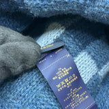 ルイ・ヴィトン LOUIS VUITTON ダミエロゴニットキャップ M7407A ブルー ウール メンズ その他ファッション雑貨