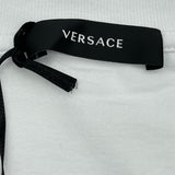 ヴェルサーチ VERSACE メデューサロゴ半袖Tシャツ 1012415 ホワイト コットン メンズ 半袖Ｔシャツ