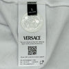 ヴェルサーチ VERSACE メデューサロゴ半袖Tシャツ 1012415 ホワイト コットン メンズ 半袖Ｔシャツ