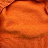 エルメス HERMES カシミヤ長袖セーター オレンジ カシミヤ メンズ セーター