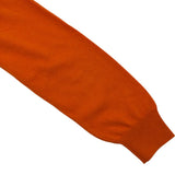 エルメス HERMES カシミヤ長袖セーター オレンジ カシミヤ メンズ セーター