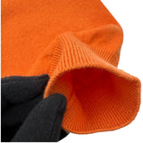 エルメス HERMES カシミヤ長袖セーター オレンジ カシミヤ メンズ セーター