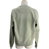 プラダ PRADA ダメージ加工スウェットシャツ UJL69B グリーン コットン メンズ スウェット
