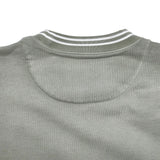 プラダ PRADA ダメージ加工スウェットシャツ UJL69B グリーン コットン メンズ スウェット