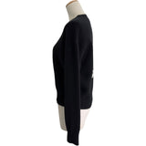 クリスチャン・ディオール Christian Dior JADIORS8ロゴカシミヤニットセーター 924S55AM009 ブラック カシミヤ レディース セーター