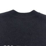 クリスチャン・ディオール Christian Dior JADIORS8ロゴカシミヤニットセーター 924S55AM009 ブラック カシミヤ レディース セーター