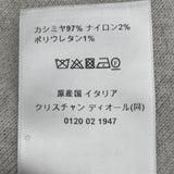 クリスチャン・ディオール Christian Dior JADIORS8ロゴカシミヤニットセーター 924S55AM009 ブラック カシミヤ レディース セーター