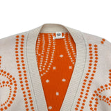 エルメス HERMES Brides de Gala ニットカーディガン 3E2711D8 クリームベージュ カシミヤ レディース カーディガン