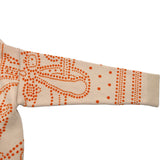 エルメス HERMES Brides de Gala ニットカーディガン 3E2711D8 クリームベージュ カシミヤ レディース カーディガン