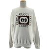 グッチ GUCCI GGロゴプリントスウェットシャツ 784413 ホワイト コットン メンズ スウェット