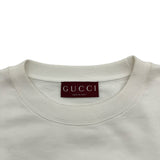 グッチ GUCCI GGロゴプリントスウェットシャツ 784413 ホワイト コットン メンズ スウェット