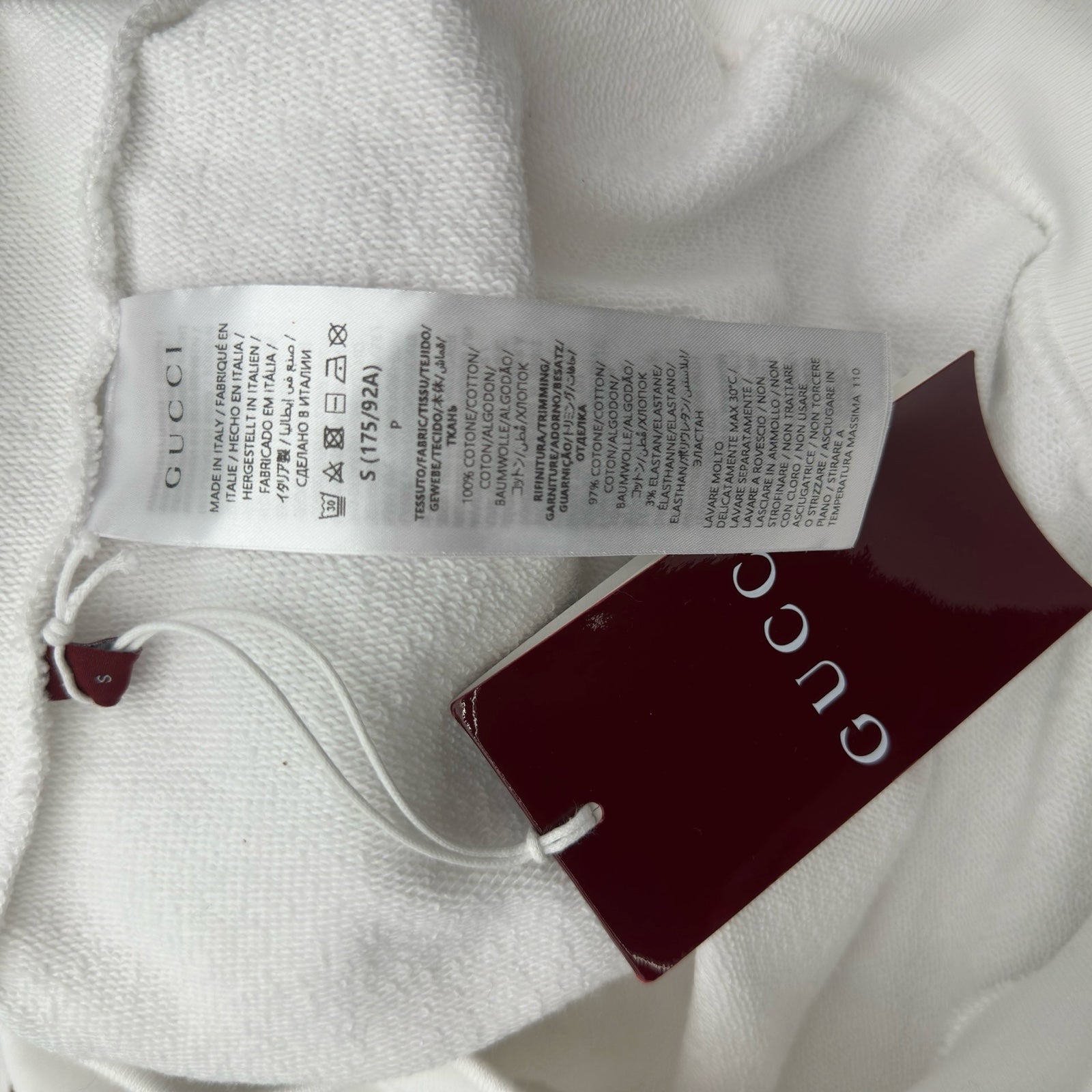 グッチ GUCCI GGロゴプリントスウェットシャツ 784413 ホワイト