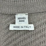 エルメス HERMES Hモチーフニットコート 3H2101D4 ブラウン ウール レディース その他アウター
