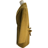 エルメス HERMES カシミヤラップコート 3H0125DA ブラウン カシミヤ レディース その他アウター