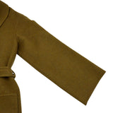 エルメス HERMES カシミヤラップコート 3H0125DA ブラウン カシミヤ レディース その他アウター