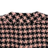 グッチ GUCCI ハウンドトゥースツイードロングコート 664249 ピンク ウール レディース その他アウター