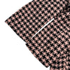 グッチ GUCCI ハウンドトゥースツイードロングコート 664249 ピンク ウール レディース その他アウター