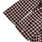 グッチ GUCCI ハウンドトゥースツイードロングコート 664249 ピンク ウール レディース その他アウター