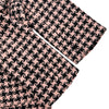 グッチ GUCCI ハウンドトゥースツイードロングコート 664249 ピンク ウール レディース その他アウター