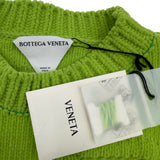 ボッテガ・ヴェネタ BOTTEGA VENETA アルファベットデザインニットセーター 689711 グリーン ナイロン メンズ セーター