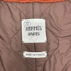 エルメス HERMES セリエボタンアルパカ混ロングベスト 3H0124DH ブラウン アルパカ レディース その他アウター