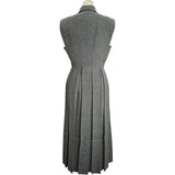 クリスチャン・ディオール Christian Dior ノースリーブワンピース 251R30A1186 グレー ウール レディース ワンピース