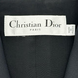 クリスチャン・ディオール Christian Dior ウールロングベスト 111D01A1166 ブラック ウール レディース ベスト