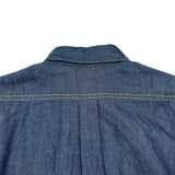 クリスチャン・ディオール Christian Dior BEE刺繍半袖ワンピース 312R17A3517 インディゴ コットン レディース ワンピース