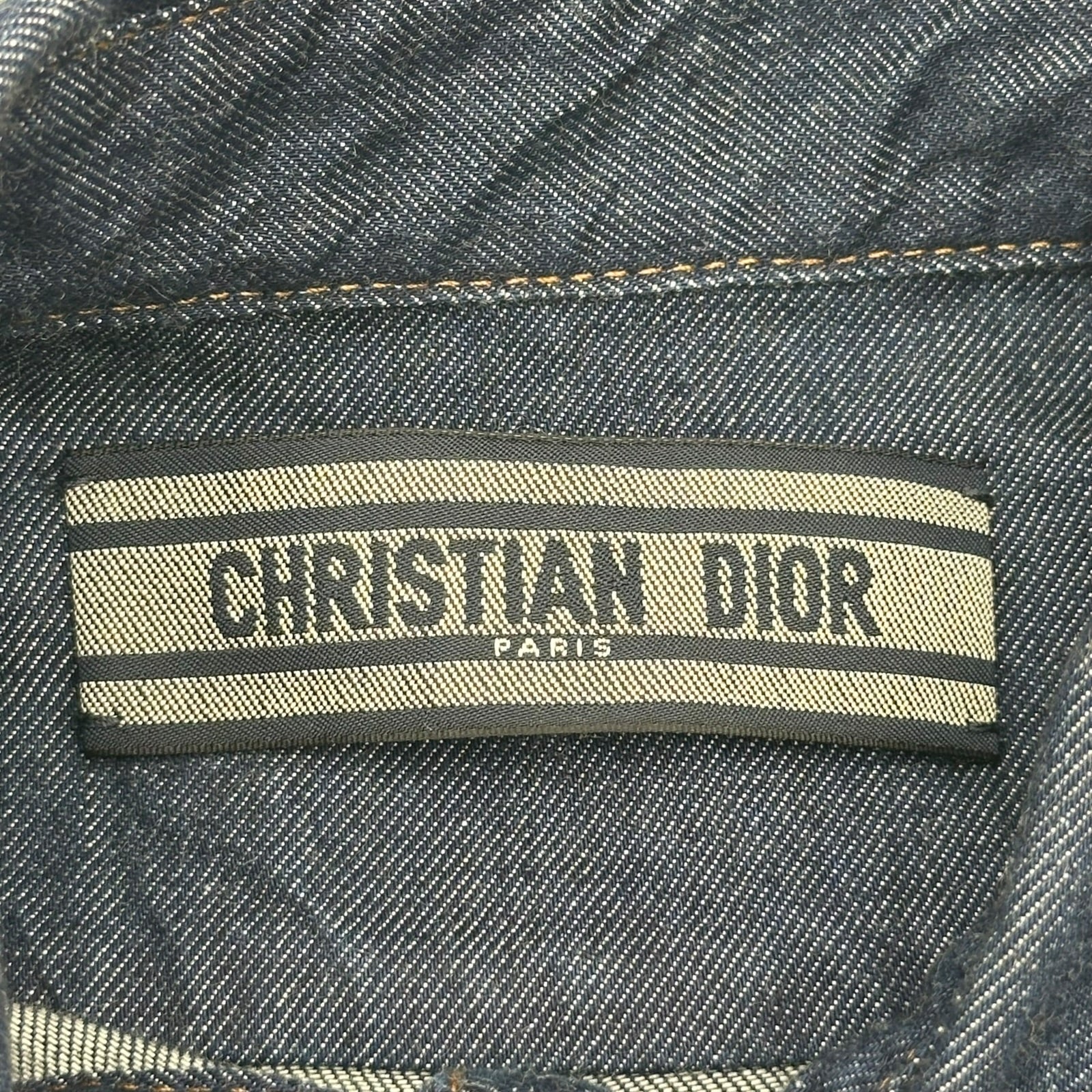 クリスチャン・ディオール Christian Dior BEE刺繍半袖ワンピース