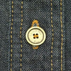 クリスチャン・ディオール Christian Dior BEE刺繍半袖ワンピース 312R17A3517 インディゴ コットン レディース ワンピース