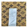 ルイ・ヴィトン LOUIS VUITTON モノグラム総柄 ノースリーブワンピース FJKD94 ブラウン シルク レディース ワンピース