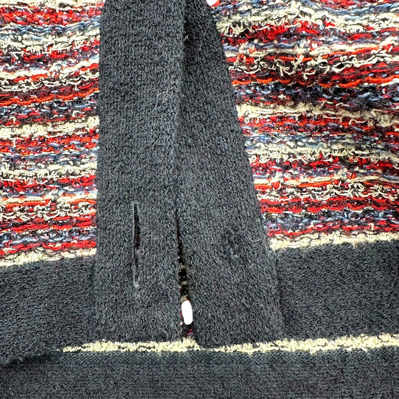 シャネル CHANEL ラメニットカーディガン P42979 マルチカラー