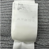 ルイ・ヴィトン LOUIS VUITTON ロゴパッチニットセーター FRKC95 グレー ウール レディース カーディガン