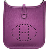 エルメス HERMES エヴリンTPM Z刻印 アネモネ/シルバー金具 トリヨン レディース ショルダーバッグ