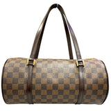 ルイ・ヴィトン LOUIS VUITTON パピヨンGM N51303 ブラウン ダミエ・キャンバス レディース ハンドバッグ