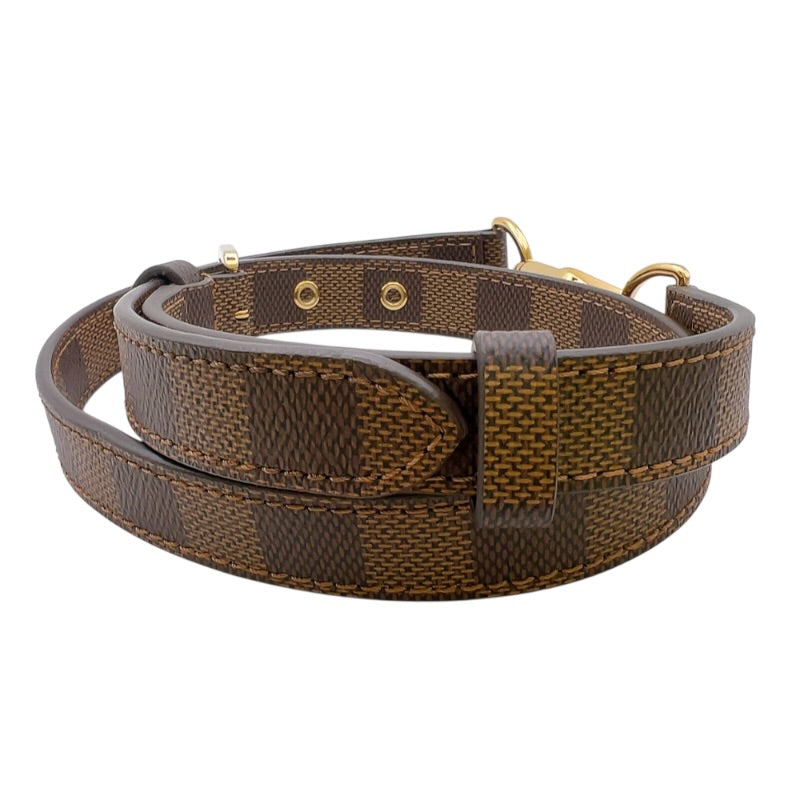 ルイ・ヴィトン LOUIS VUITTON ショルダーストラップ ブラウン ダミエ
