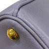 プラダ PRADA ガレリアミディアム BN2863 パープル ゴールド金具 サフィアーノ レディース ハンドバッグ ショルダーバッグ