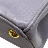 プラダ PRADA ガレリアミディアム BN2863 パープル ゴールド金具 サフィアーノ レディース ハンドバッグ ショルダーバッグ